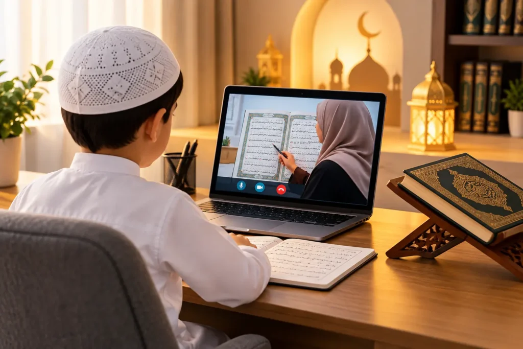 Online Quran Classes with a Female Teacher